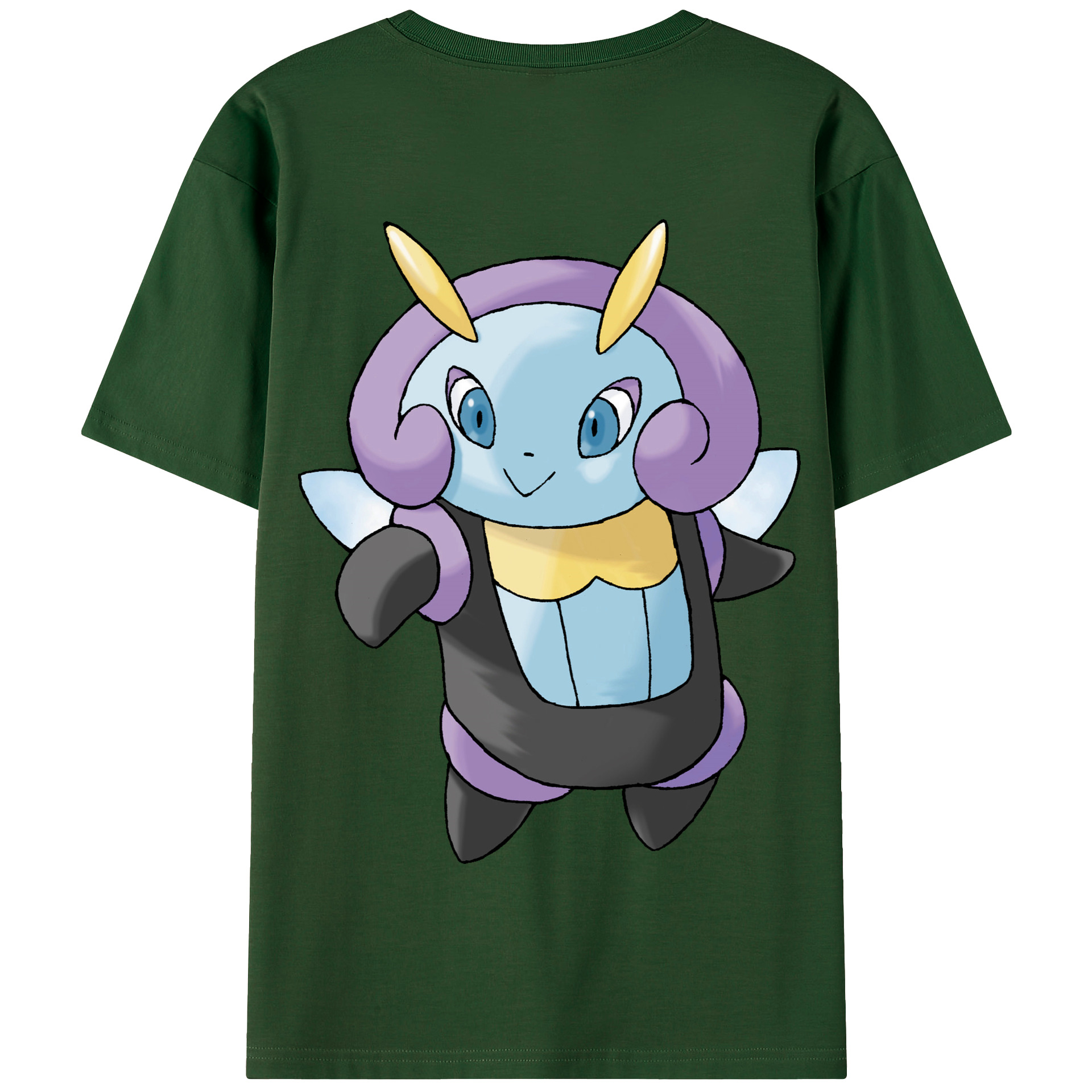 （画像用） ポケットモンスター Pokémon 綿100％半袖Tシャツ（背面プリント）